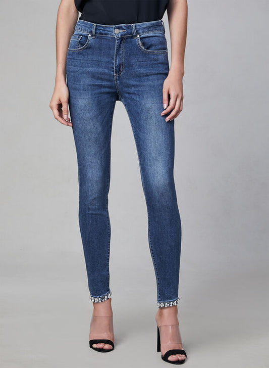 Frank Lyman Bow Bottom Jean